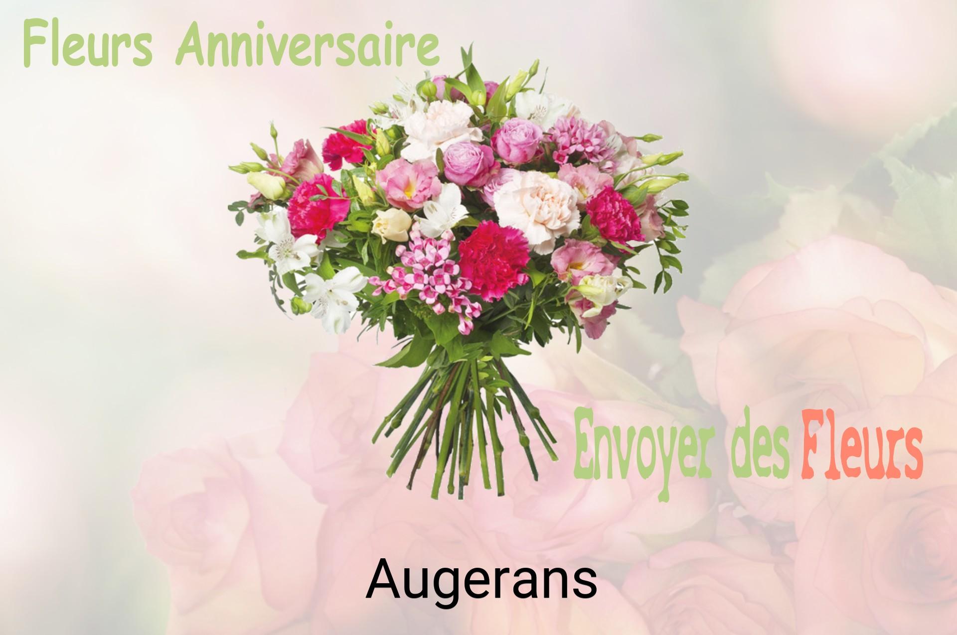 Bouquet de fleurs d’anniversaire livré à Augerans